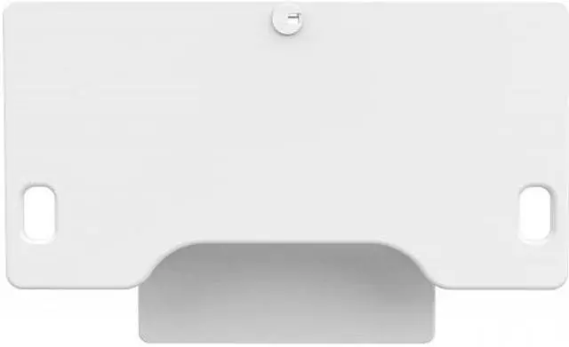 Alt view image 7 of 10 - Rocelco DADR-46-WH 46" Sit To Stand Adjustable Height Desk Riser w/ Extended Vertical Range (White)