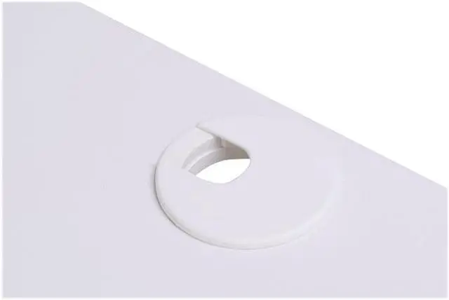 Alt view image 3 of 8 - Rocelco EADR-W EADR Sit To Stand Adjustable Height Desk Riser w/Easy Up-Down Handles, Enhanced Vertical Range White