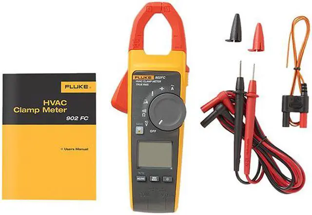 Alt view image 4 of 6 - Fluke Networks FLUKE-902 FC HVAC True-RMS Clamp Meter