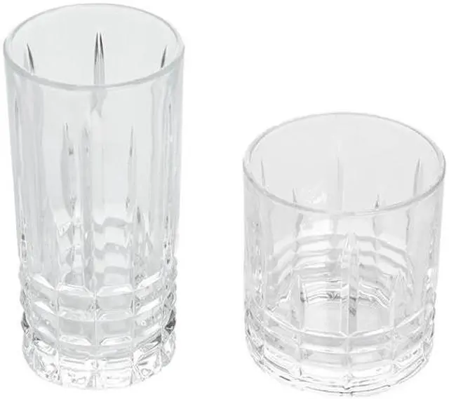 Alt view image 4 of 6 - Gibson Home Jewelite 16 Piece Tumbler and Double Old Fashioned Glass Set