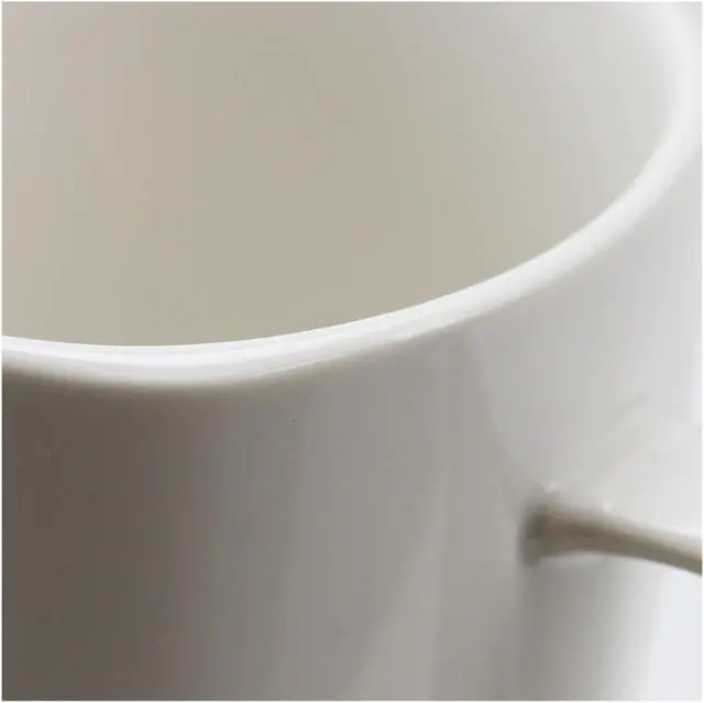 Alt view image 6 of 8 - Gibson Home Zen Buffetware 12 oz. Square Ceramic Mug Set in White, Set of 8