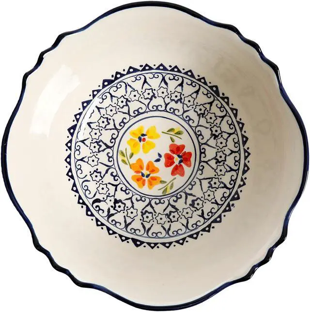 Alt view image 2 of 5 - Gibson Home Luxembourg 2 Piece Stoneware Bowl Set