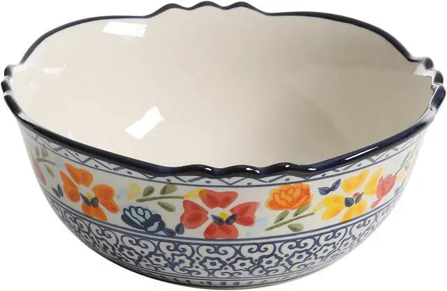 Alt view image 4 of 5 - Gibson Home Luxembourg 2 Piece Stoneware Bowl Set