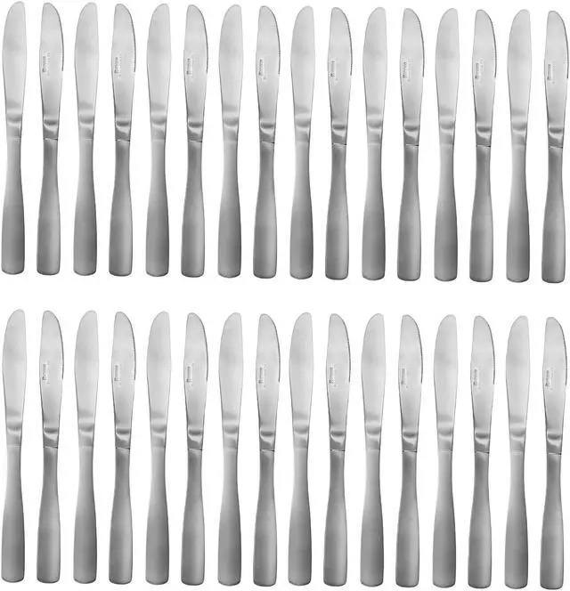 Main image of Gibson Home Classic Profile 36 Piece Stainless Steel Dinner Knife Set