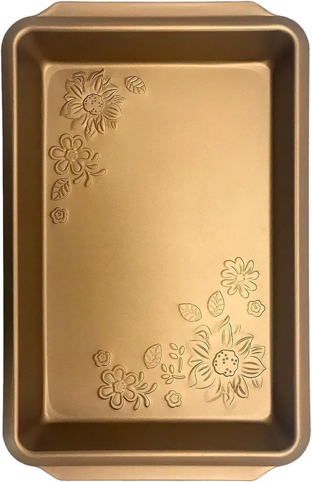Main image of Gibson Home Country Kitchen Embossed Carbon Steel 19 Inch Roaster Pan in Copper