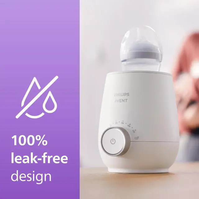 Alt view image 3 of 7 - Philips Avent Fast Baby Bottle Warmer with Smart Temperature Control and Automatic Shut-Off SCF358/00