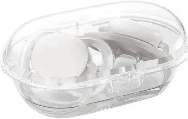 Alt view image 6 of 6 - Philips Avent Ultra Air Pacifier, 0-6 Months, Contemporary Decos, Pink/Peach, 2-pack, SCF345/20