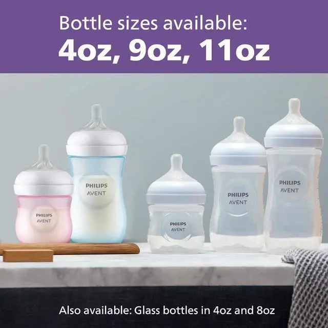 Alt view image 14 of 15 - Philips Avent Natural Baby Bottle Newborn Baby Gift Set, SCD838/02