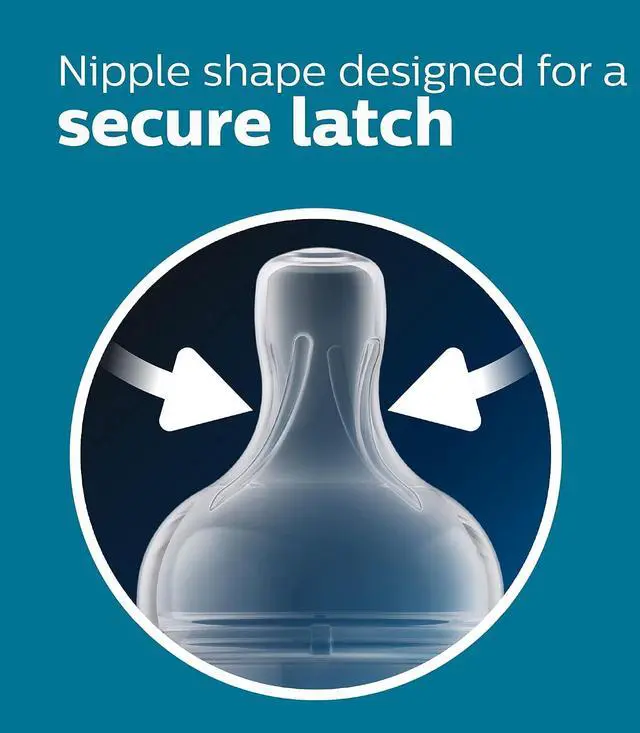 Alt view image 4 of 10 - Philips Avent Anti-colic Baby Bottles, 11oz, with Flow 3 Nipples, 3m+, 2pk, Clear, SCY106/02