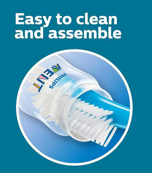Alt view image 5 of 10 - Philips Avent Anti-colic Baby Bottles, 11oz, with Flow 3 Nipples, 3m+, 2pk, Clear, SCY106/02