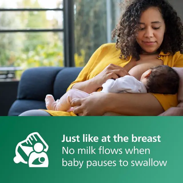 Alt view image 5 of 9 - Philips Avent Glass Natural Baby Bottle With Natural Response Nipple, 8oz, 4pk, SCY913/04