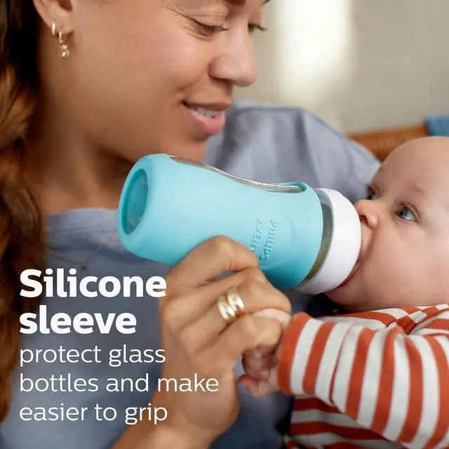 Alt view image 6 of 11 - Philips Avent Glass Natural Bottle Baby Set, SCD858/01