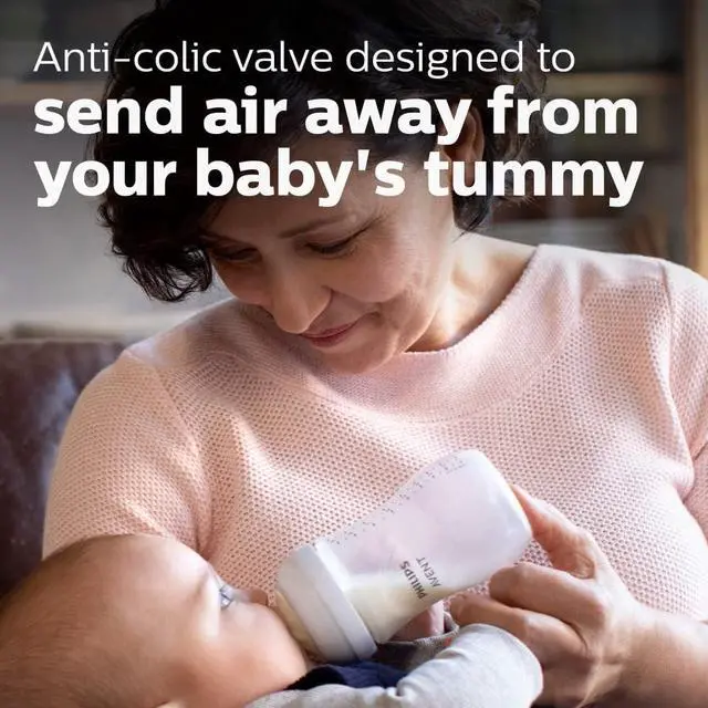 Alt view image 6 of 17 - Philips Avent Natural Baby Bottle With Natural Response Nipple, Pink, 9oz, 3pk, SCY903/13