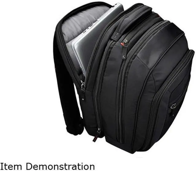 Alt view image 4 of 8 - Case Logic ZLBS-216BLACK Case logic 16" checkpoint friendly laptop backpack