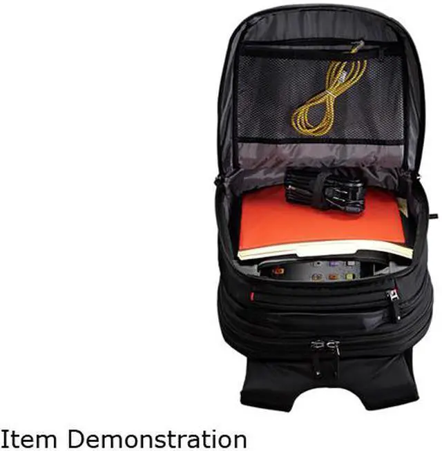 Alt view image 7 of 8 - Case Logic ZLBS-216BLACK Case logic 16" checkpoint friendly laptop backpack