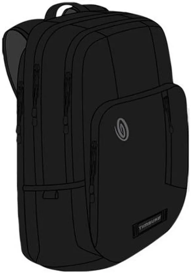 Alt view image 2 of 6 - Timbuk2 Uptown Pack Black/Black/Black 347-3-2001 up to 15"