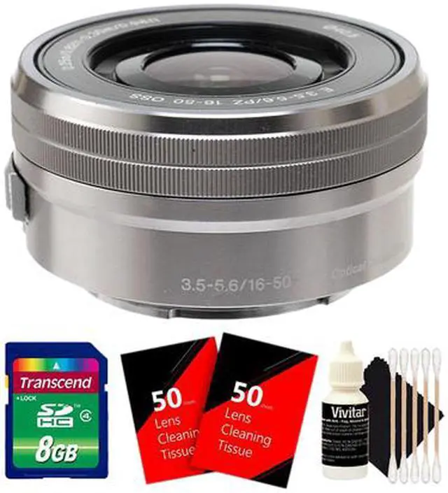 Alt view image 2 of 5 - Sony E PZ 16-50mm F/3.5-5.6mm OSS Lens Silver with Accessories