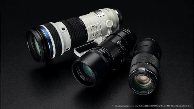 Alt view image 9 of 10 - OM System M.Zuiko Digital 150 mm to 400 mm - f/22 - f/4.5 - Telephoto, Ultra Telephoto, Teleconverter Zoom Lens