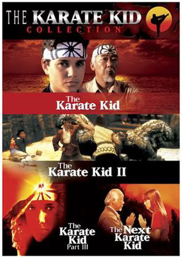 Main image of The Karate Kid Collection (Four Film Set) (1994) / DVD Pat Morita, Hilary Swank, Ralph Macchio, Michael Ironside, Constance Towers