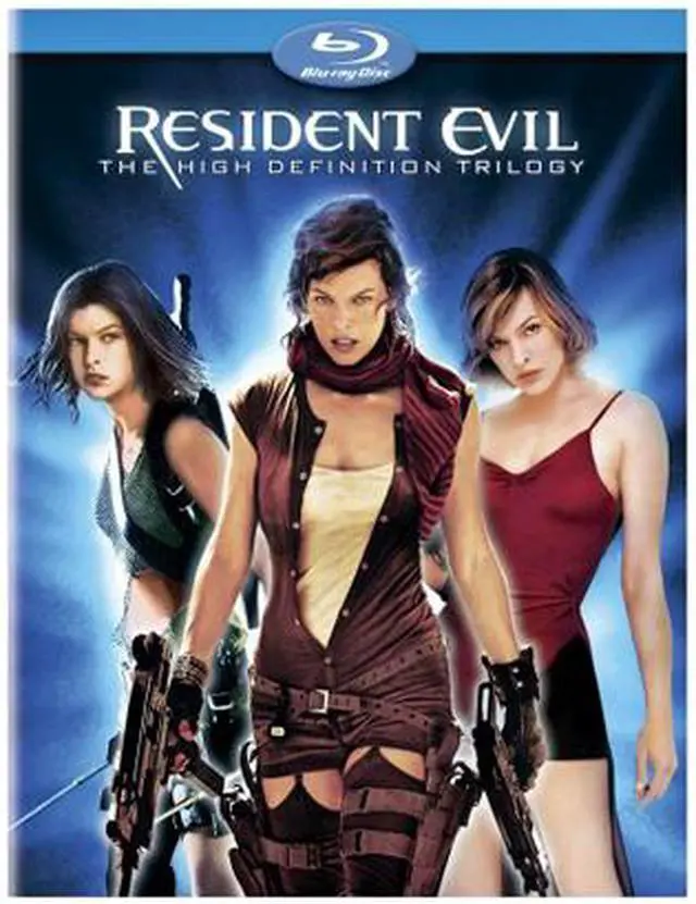 Main image of Resident Evil 1-3 (Blu-Ray / Mix-3PK / WS) Milla Jovovich, Sienna Guillory, Eric Mabius, Oded Fehr, Ali Larter