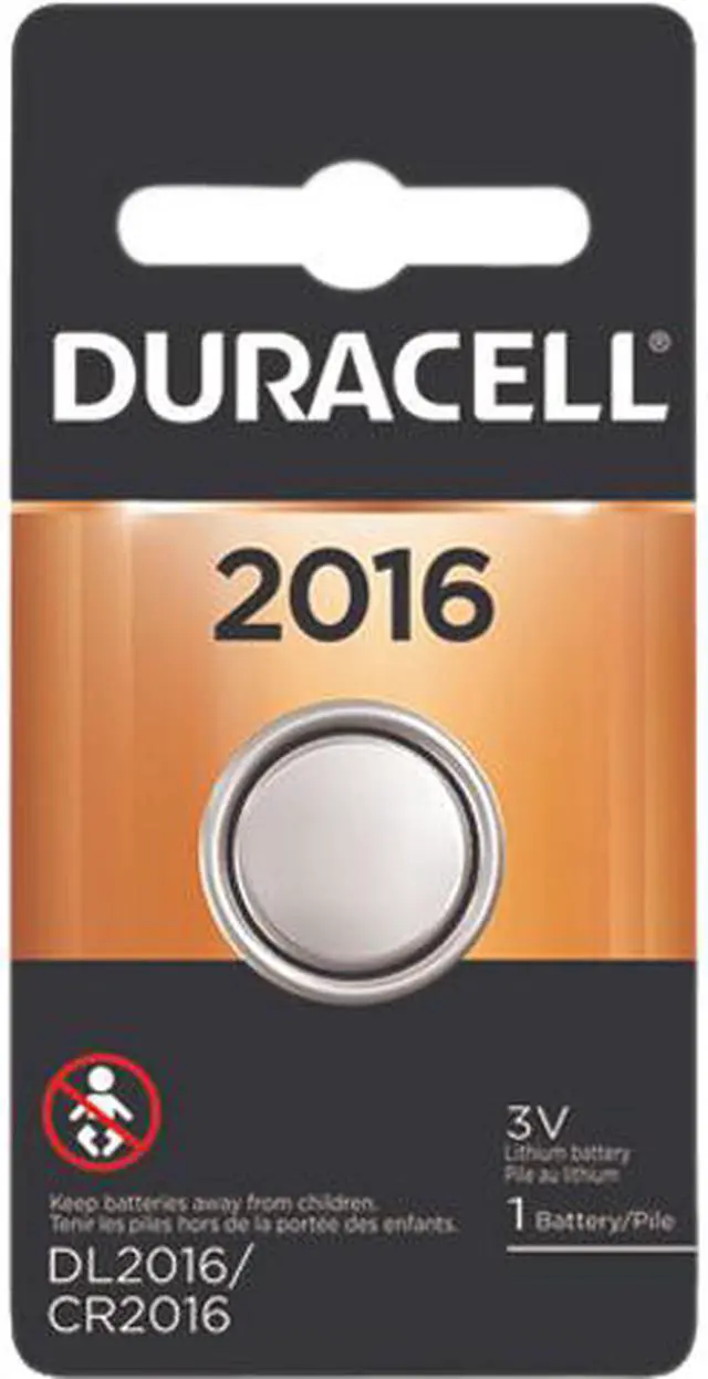 Main image of Duracell Lithium Coin Batteries, 2016 DL2016BPK