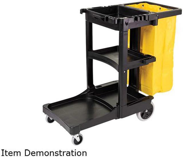 Rubbermaid Commercial Products RCP617388 Janitor Cart- 8in. Wheels