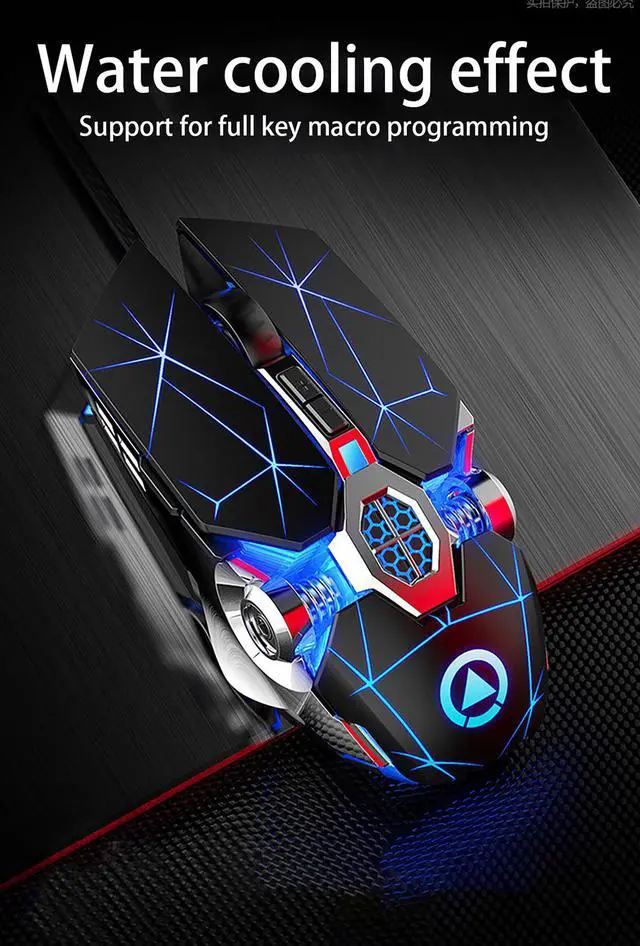 Alt view image 2 of 7 - Professional Wired Gaming Mouse 6 Button 3200DPI LED Optical USB Computer Mouse Game Mice Silent Mouse Mause For PC laptop Gamer