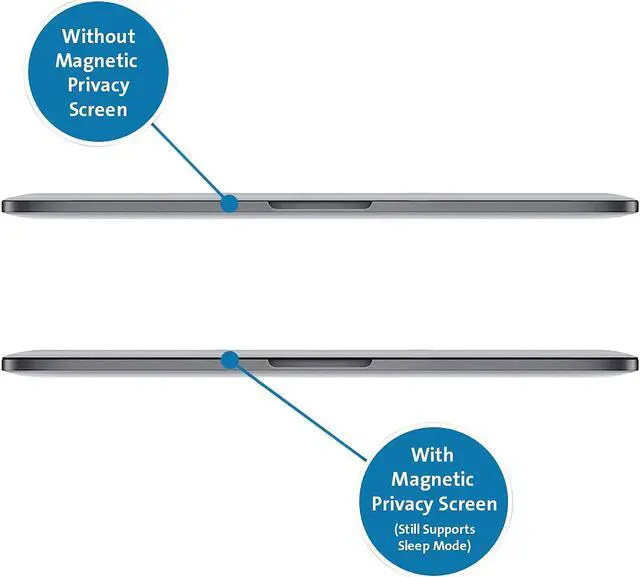 Alt view image 3 of 4 - Kensington Mp13 Magnetic Privacy Screen