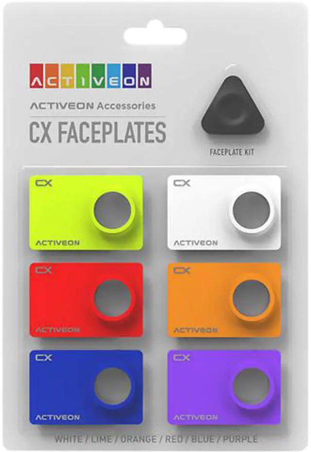 Main image of ActiveOn Multi-Colored Faceplates for CX Camera