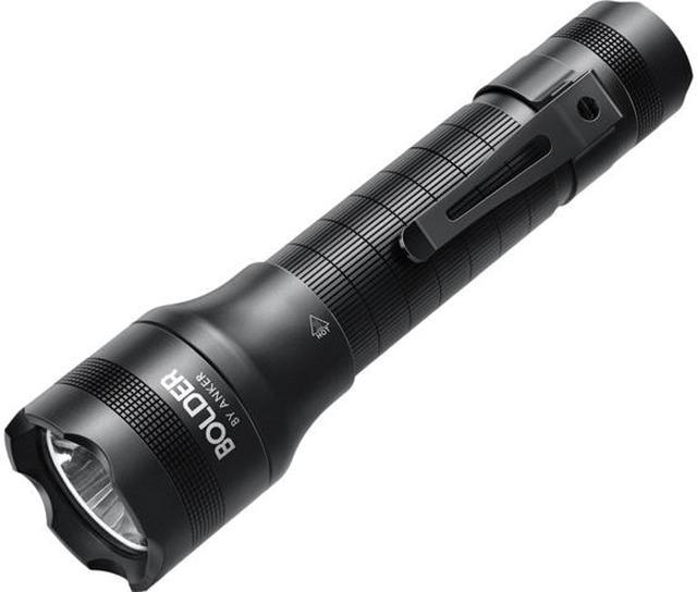 Anker Rechargeable Bolder LC40 Flashlight, LED Torch, Super Bright 400  Lumens CREE LED, IP65 Water Resistant, 5 Modes High/Medium/Low/Strobe/SOS,  Indoor/Outdoor (Camping, Hiking and Emergency Use) 