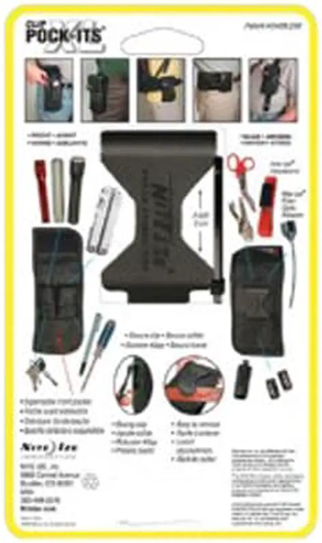 Alt view image 2 of 13 - NITE IZE NPXL-03-01 Holster,4 In W,1 1/2 In D,7 1/2 In H