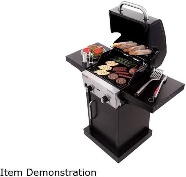 Alt view image 12 of 13 - Char-Broil Performance Series TRU-Infrared 300 2-Burner Cabinet Gas Grill
