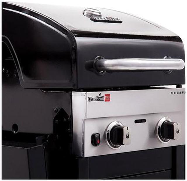 Alt view image 10 of 13 - Char-Broil Performance Series TRU-Infrared 300 2-Burner Cabinet Gas Grill