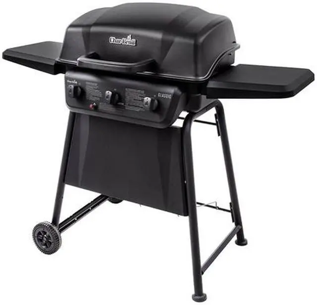 Alt view image 2 of 6 - Char-Broil Classic 3-Burner Propane Gas Grill