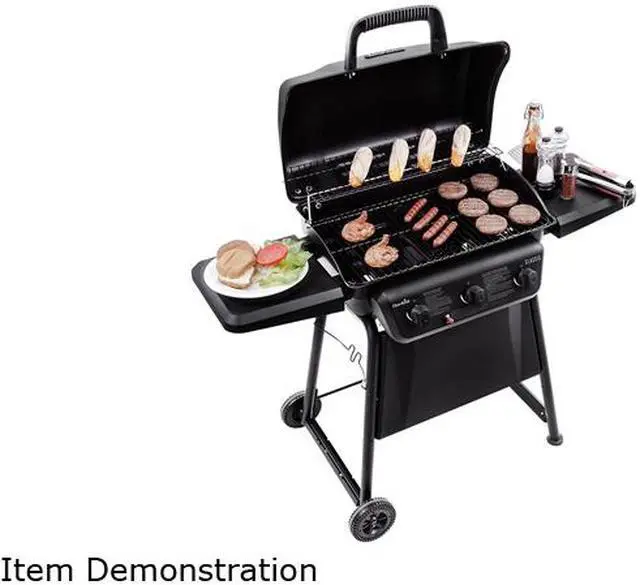 Alt view image 6 of 6 - Char-Broil Classic 3-Burner Propane Gas Grill