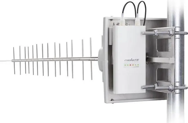 Alt view image 2 of 5 - Ubiquiti AirMax 900 MHz 2x2 MIMO Yagi Antenna