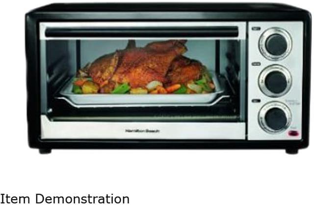 Hamilton Beach 6 Slice Convection Toaster Oven Demo 