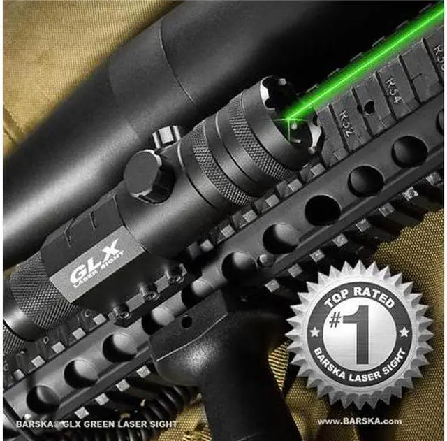 Alt view image 2 of 10 - Barska AU11404 Green Laser Sight With Picatinny Mount