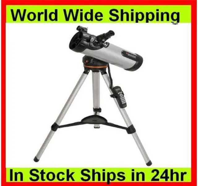 Main image of Celestron 114LCM Computerized Telescope with Motorized Altazimuth Mount (31150)