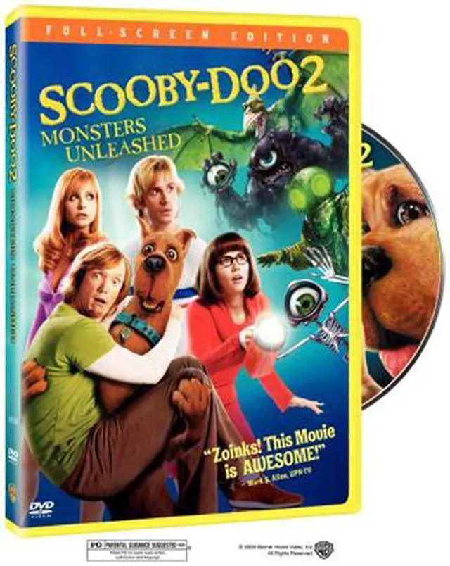 Alt view image 2 of 2 - Scooby Doo 2: Monsters Unleashed (DVD / Full Screen Edition / FR-SP-SUB) Freddie Prinze Jr., Sarah Michelle Gellar, Matthew Lillard, Linda Cardellini, Neil Fanning