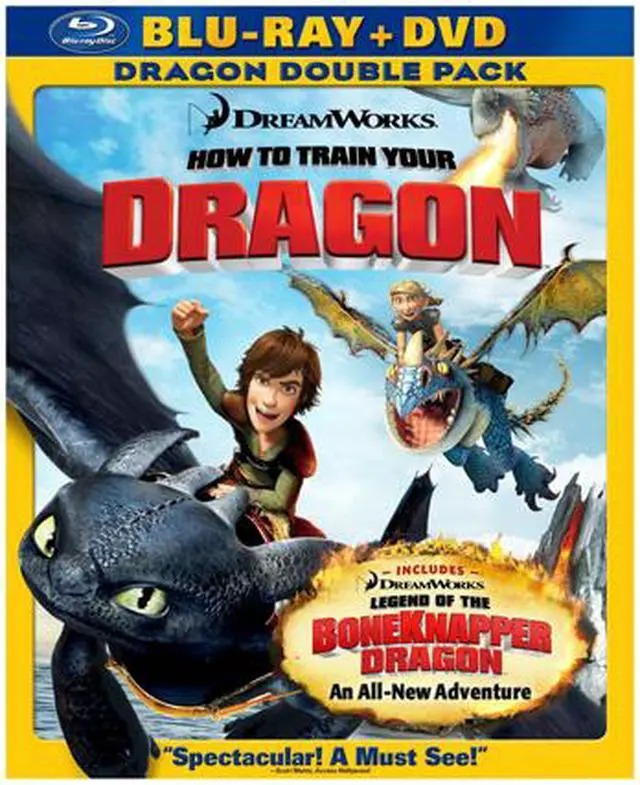 Main image of How to Train Your Dragon (Blu-ray & DVD Combo / WS) Jay Baruchel (voice), Gerard Butler (voice), America Ferrera (voice), Craig Ferguson (voice), Jonah Hill (voice)