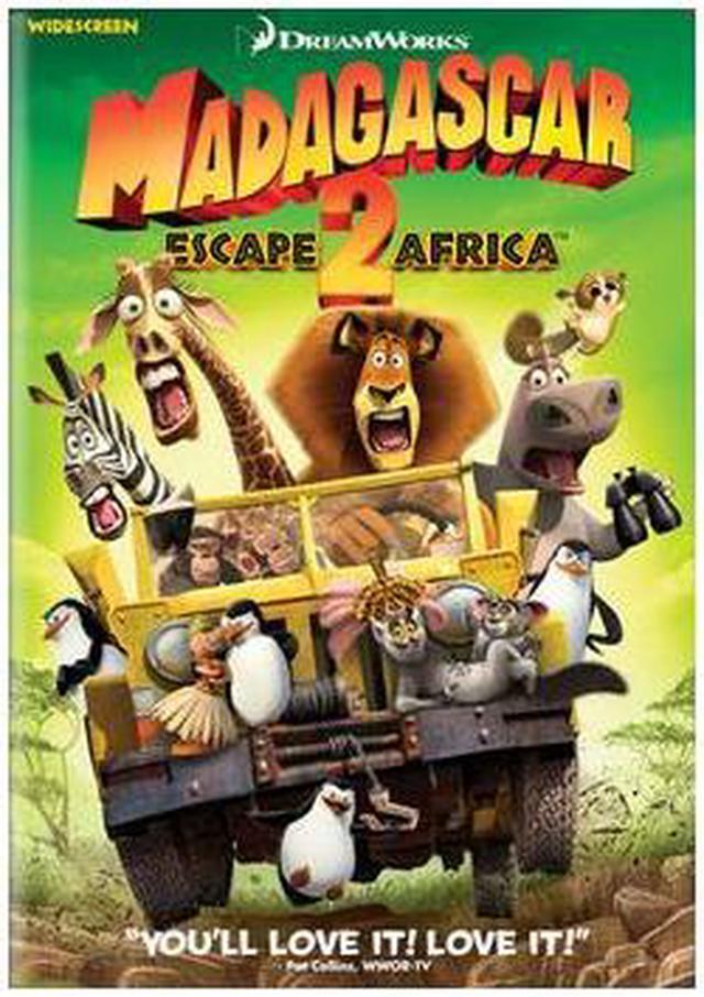 Madagascar / Penguins of Madagascar DVD Ben Stiller NEW