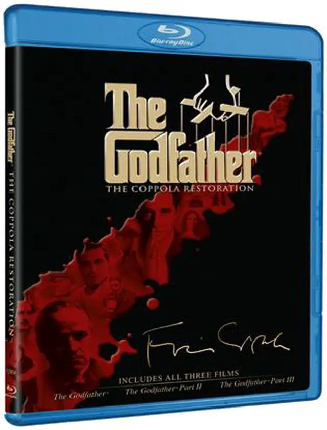 Main image of The Godfather - The Coppola Restoration Giftset (BR / Special Edition / 4 DISCS) Al Pacino, Robert De Niro, Robert Duvall, Diane Keaton, Andy Garcia