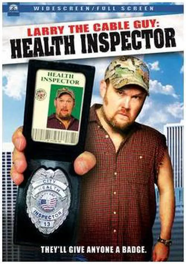 Main image of Larry the Cable Guy: Health Inspector Larry the Cable Guy, Joe Pantoliano, David Koechner, Tony Hale, Joanna Cassidy, Tom Wilson, Tony Morales, Jerry Mathers, Megyn Price, Lance Smith