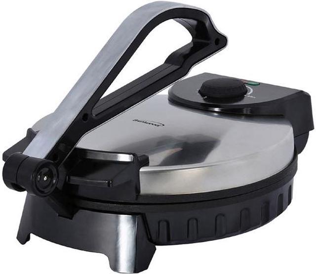 Brentwood TS-127 Stainless Steel Non-Stick Electric Tortilla Maker, 8- -  Brentwood Appliances