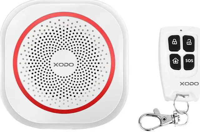 Main image of XODO SA2 WiFi Wireless Smart Home Security Alarm System Strobe LED Flashing - DIY Easy Installation - 90 DB - Smart Phone Compatible