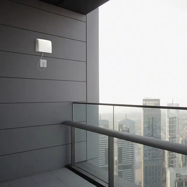 Alt view image 7 of 9 - AirVisual Outdoor - Outdoor Air Quality Monitor, Detects PM1, PM2.5, PM10, CO2, Temperature, Humidity, Pressure; Modular Sensor Design, Wi-Fi, LAN, German Made