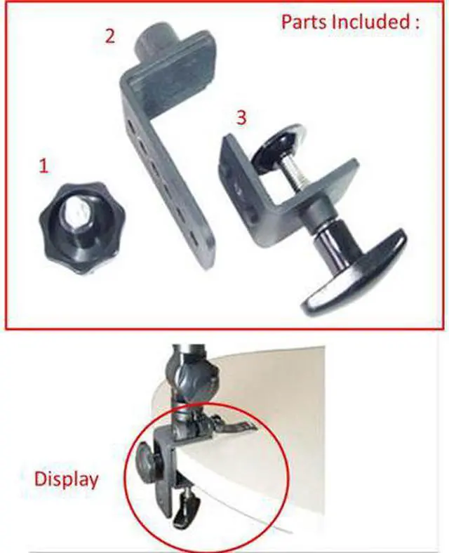 Main image of Mobotron CC-105 Adjustable Clamp-on Mounting Base