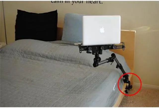 Alt view image 3 of 7 - Mobotron CC-105 Adjustable Clamp-on Mounting Base