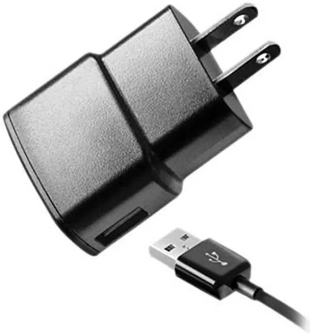 Alt view image 2 of 3 - Samsung ETA0U60JBE OEM Original Micro USB Travel Wall Charger with Detachable MicroUSB Cable